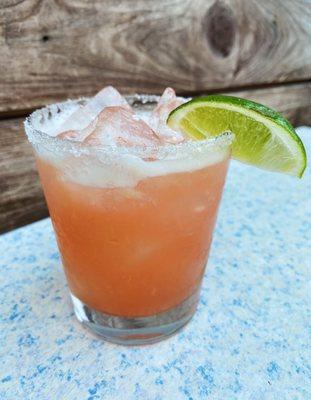 Strawberry lavender margarita - so good!