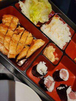 Chicken teryaki bento