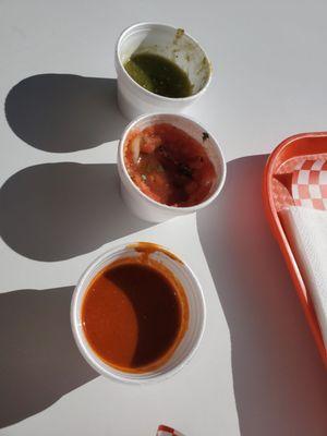 3 salsa taste test on Taco Tuesday!