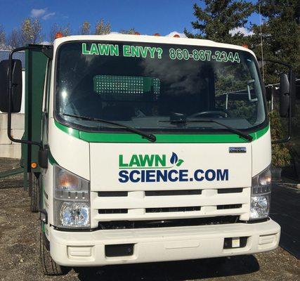 Lawn Science application truck