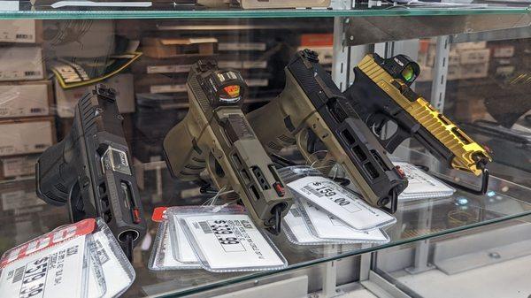 High end aftermarket and complete 9mm Glock slides! I don't see selections like this anywhere else