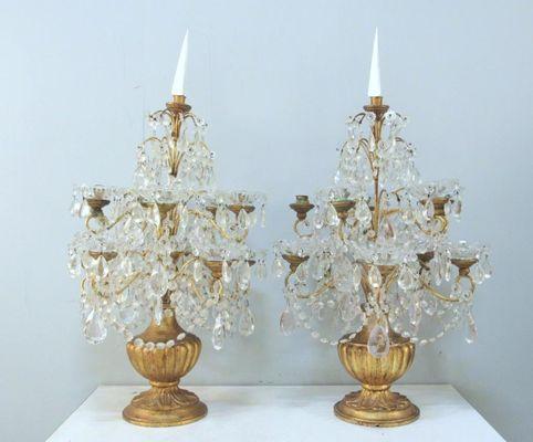 Pair of 10 Arm Candelabras