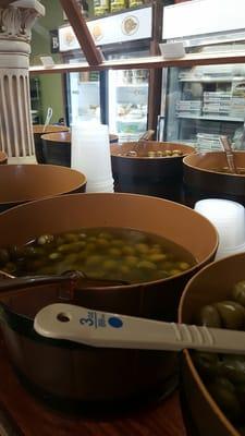 Stuffed olives!