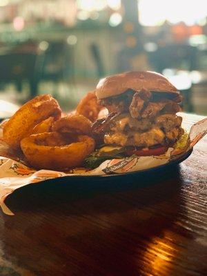 Bad Ass Burger,  Onion Ring Side