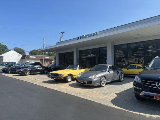 Front of our Automotive Repair Facility