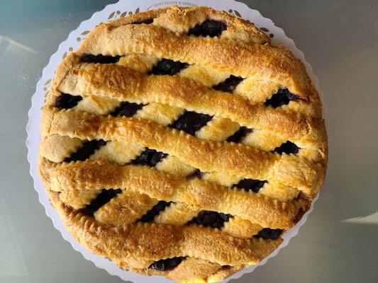 Blueberry pie