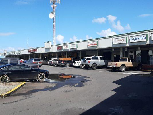 Some of the businesses at the Hilo Shopping Center.