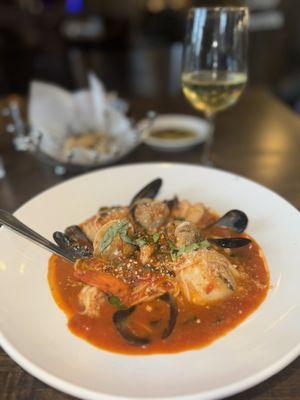 Seafood Cappellini