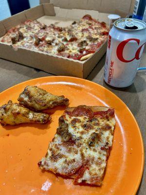 Pizza And Wings