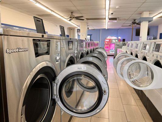 Enjoy a clean, safe space with new machines and convenient wash, dry, and fold services, making laundry day easier than ever.