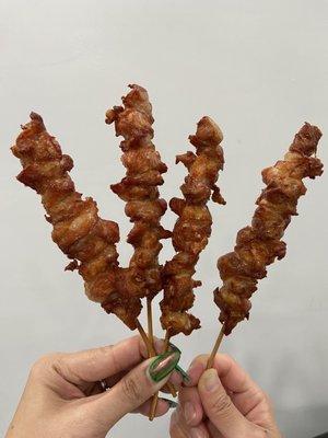 Chicken skewers