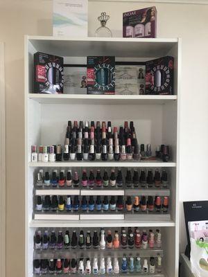 Only half of their selections of polish!