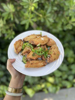 Best salt and pepper chicken wings ever