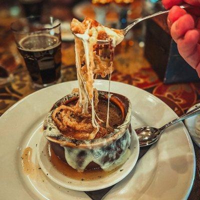 Irish Whiskey Onion Soup