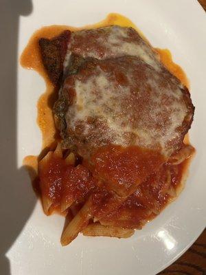 Veal Parmigiana - so tender