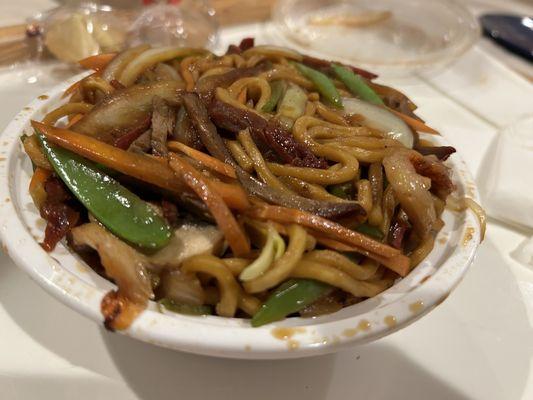 Pork Lo Mein. Delicious!