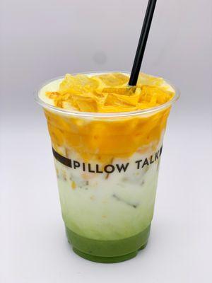 Matcha with Mango