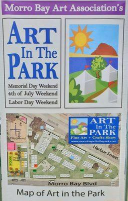 Morro Bay Art In The Park -- Memorial Day 2022