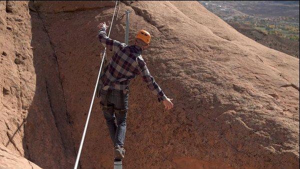 Zip lining and sky walking