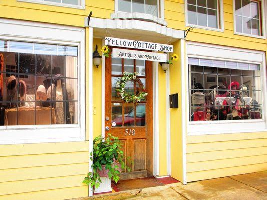 The Yellow Cottage Shop street view .