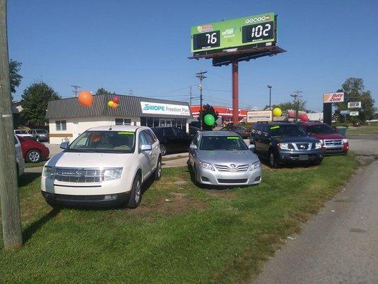 Great selection of used cars available with our unique Buy Here-Pay Here program.