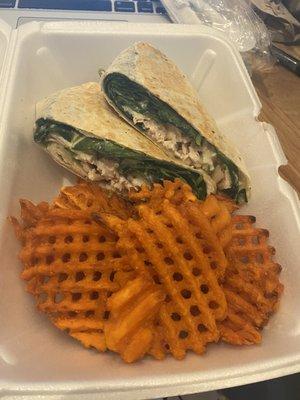 Chicken Pesto Wrap