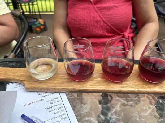 Flight of the Month: Clarity, Berry Conzsion, Second Chance. & Blueberry Bliss