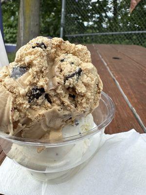 Bittersweet Sinnphony and Cannoli ice creams.