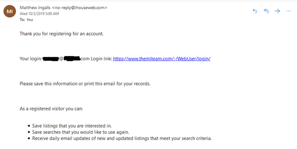 October confirmation where account was opened with my information without my consent.