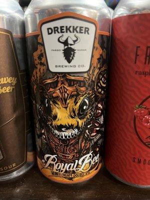 Royal Bee by Drekker Brewing - A slightly sweeter but still hoppy DIPA made with honey.