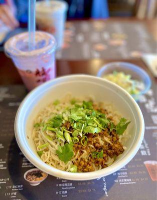 The dry noodle as recommended by our server - my fave of our lunch! (Part of the Combo D)