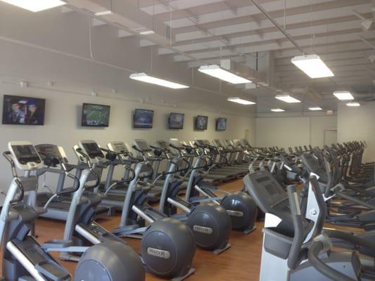 State of the art cardio room