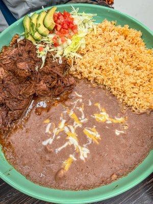 Birria plate