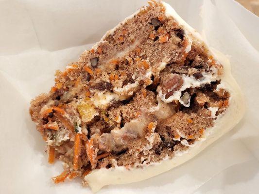 Carrot Cake Slice ($7.95). This is always my go to flavor here! 1/29/2023