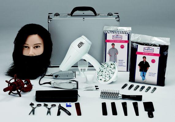 Barber start up kits. You can choose: beginner, intermediate, expert kits