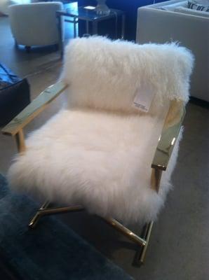 If you need a fur chair visit Mitchell Gold! But really, this place had very cool contemporary furniture.