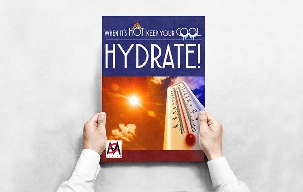 Customizable Heat Stress Poster