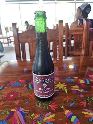 Sangria flavored soda ($3.50)