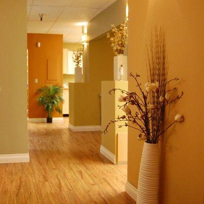 Would you believe that this warm and welcoming decor belongs to a dental office? There is no cold and clinical feeling with us!