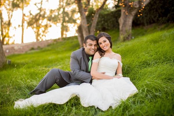 Who knew this gem of a spot existed? Laura saw the grass and asked us to pose. Look how whimsical it turned out! Thanks, Laura.