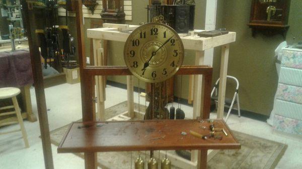 We are clock repair experts for new and antique clocks!