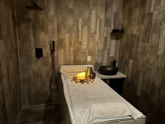 Massage room