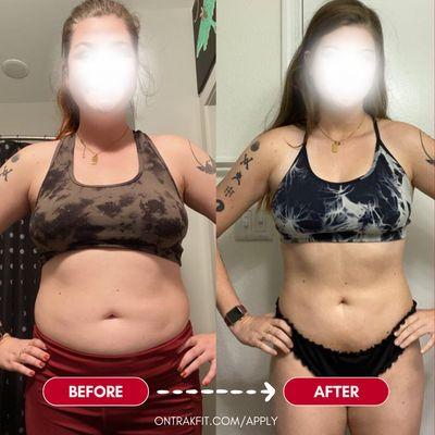 Ashley T.- Lost body fat, built muscle, and gained unshakable confidence!