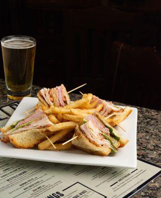 Club sandwich for lunch here will definitely keep you satisfied until dinner.