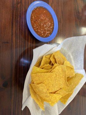 Chips & Salsa - great salsa