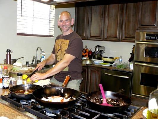 Cooking class on Food Revolution Day 2012