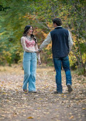 Couple Portraits in fall