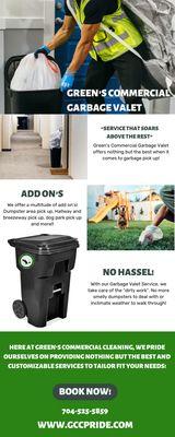 Our Garbage Valet services!