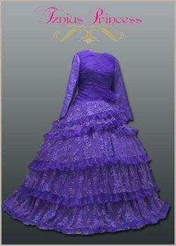 Tznius ball gown