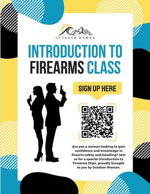 Our Introduction to Firearms Class is Free!